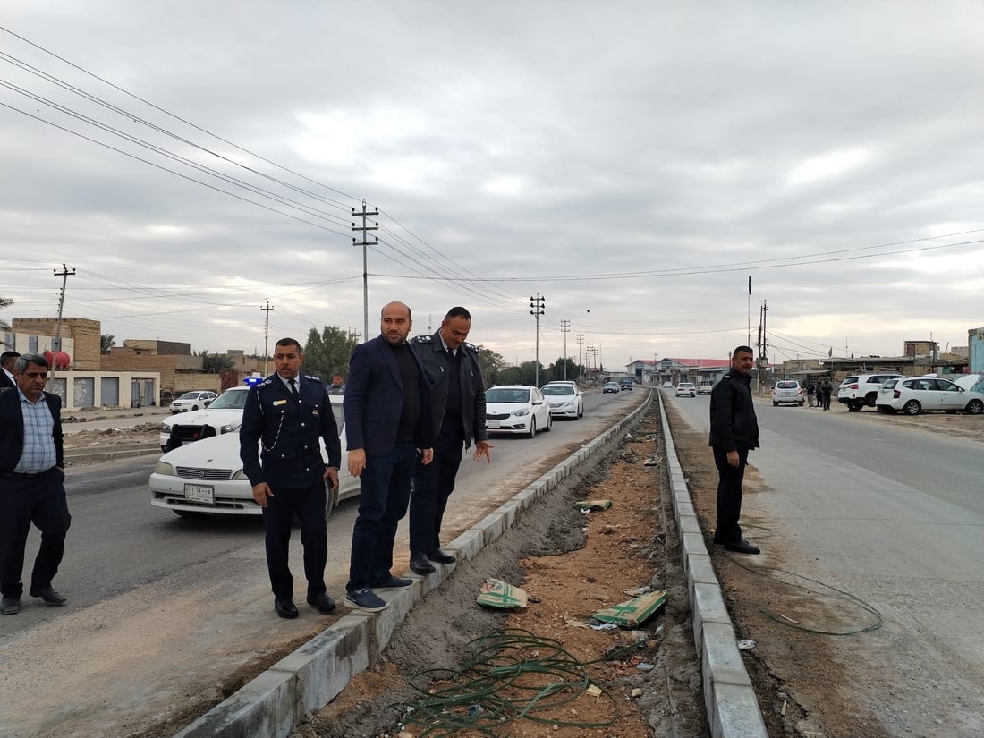 ضباط المرور طالعوا الموقع: لا يمكن عمل استدارات جديدة على حولي المشخاب (صور)