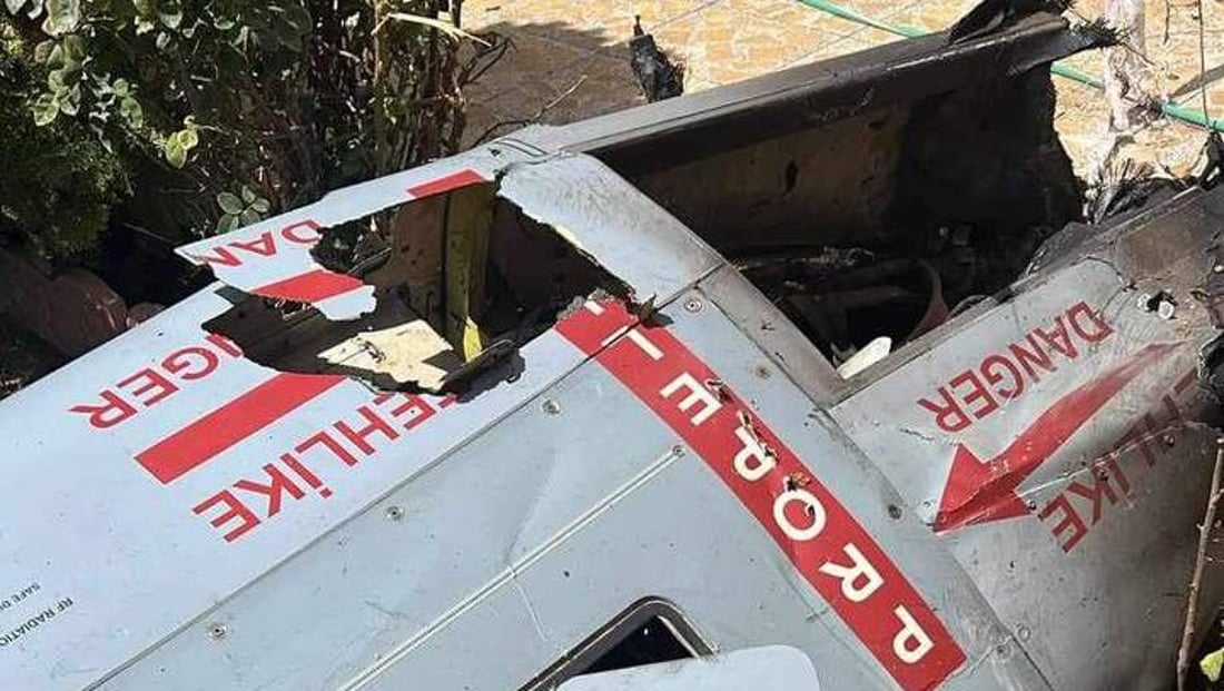 شاهد لحظة إسقاط طائرة مسيرة في كركوك.. الخسائر مادية فقط