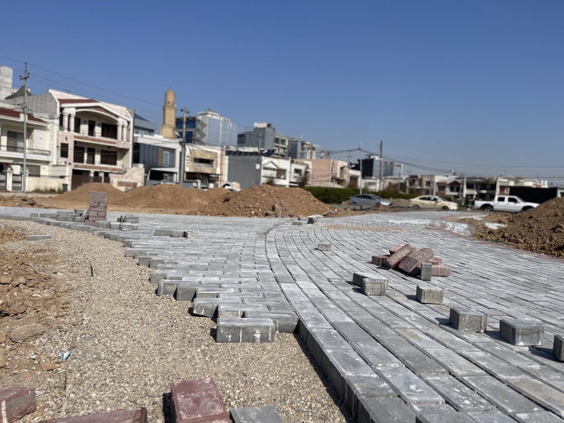 چینییەکان لەسەر شێوازی خۆیان پارکێک دروستدەکەن