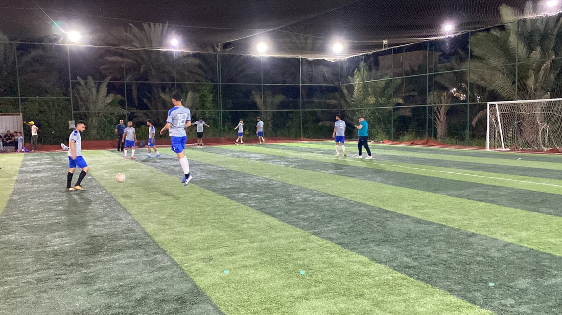 عيد غير سعيد لفريق “دعبلة” بنهائي كأس الشيخ “زعيان” للخماسي في هيت