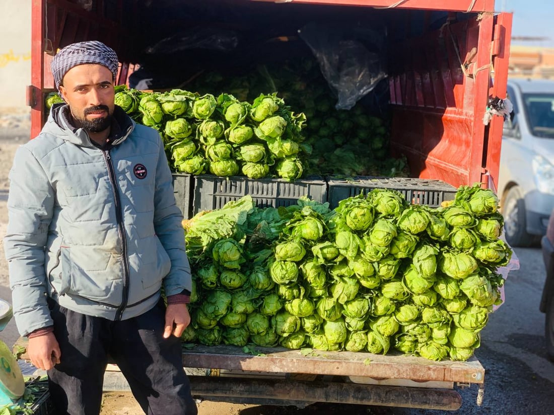 صباح خيرات العراق الطازجة.. آخر أيام الخس وسبهان ينتظر “الركي” (صور)