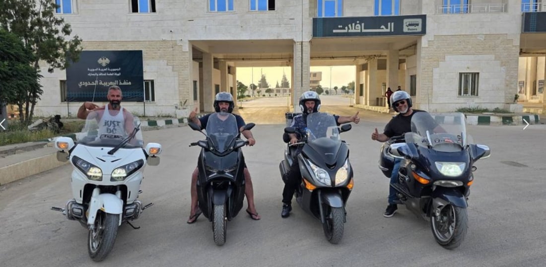 بە ماتۆڕسکیل چوار وڵاتیان بڕیوە؛ گەشتى داهاتوویان بەرەو هەولێرە