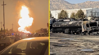 آخر تفاصيل حريق مستودع السليمانية.. الصهاريج انفجرت و 3 ملايين لتر بنزين غذت النار
