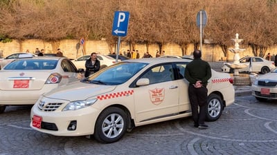 إقليم كردستان يحذر سائقي التاكسي: ثبتوا شعار المدينة قبل منتصف تموز