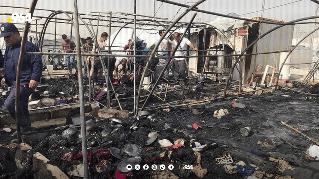 لە بەردەڕەش ئاگر کەوتەوە و منداڵێک گیانی لەدەستدا