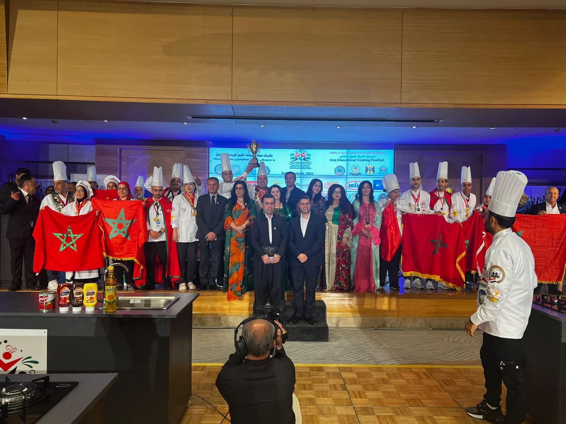 لەنێو 200 شێف هەرێمی کوردستان پلەی سێیەمی بەدەستهێنا