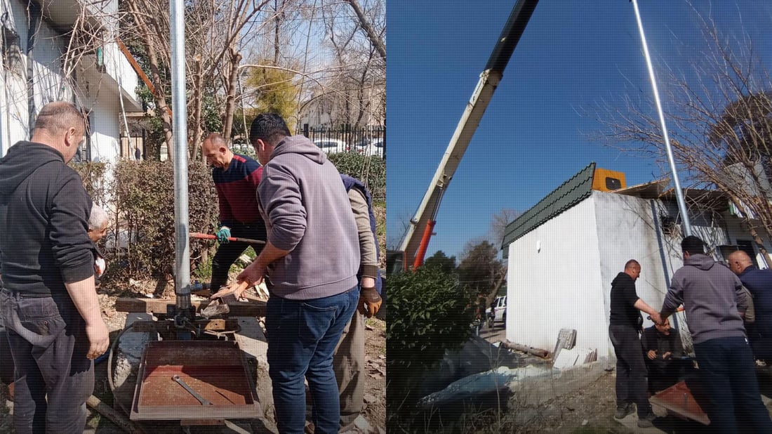 چاکسازی لە سەرچاوە ئاوییەکانی باخی گشتیی سلێمانیدا کرا