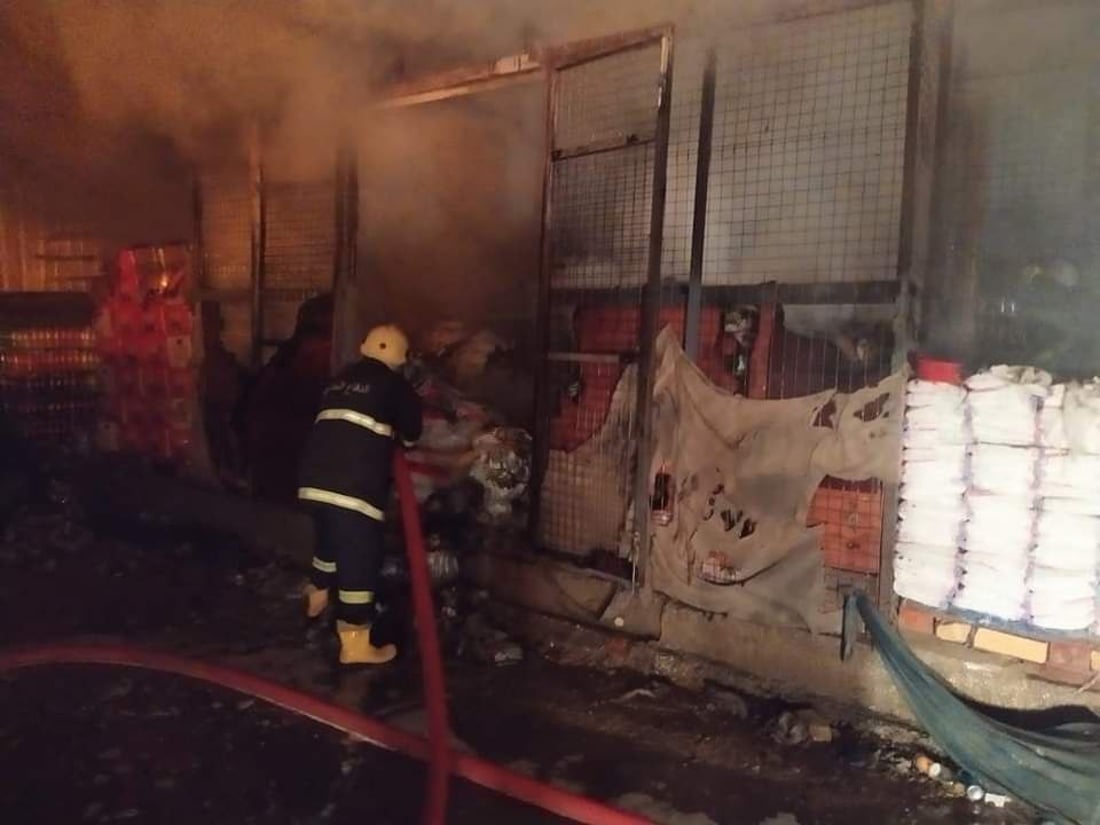 شاحنة ومنزل ومحل.. ثلاثة حرائق في بابل والخسائر بالملايين (صور)