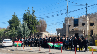 کەنیسەی ماری یوسف یادی هەڵەبجە بەرز رادەگرێت