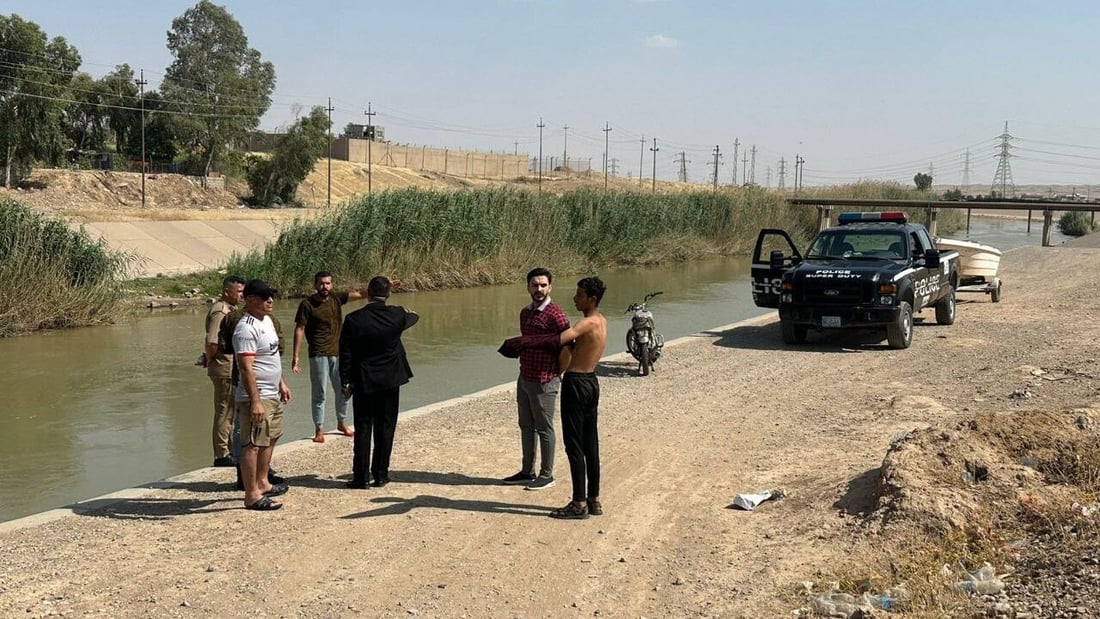 صور: دوريات أمن الدبس تنتشر قرب الأنهر والمشاريع الإروائية لمنع السباحة
