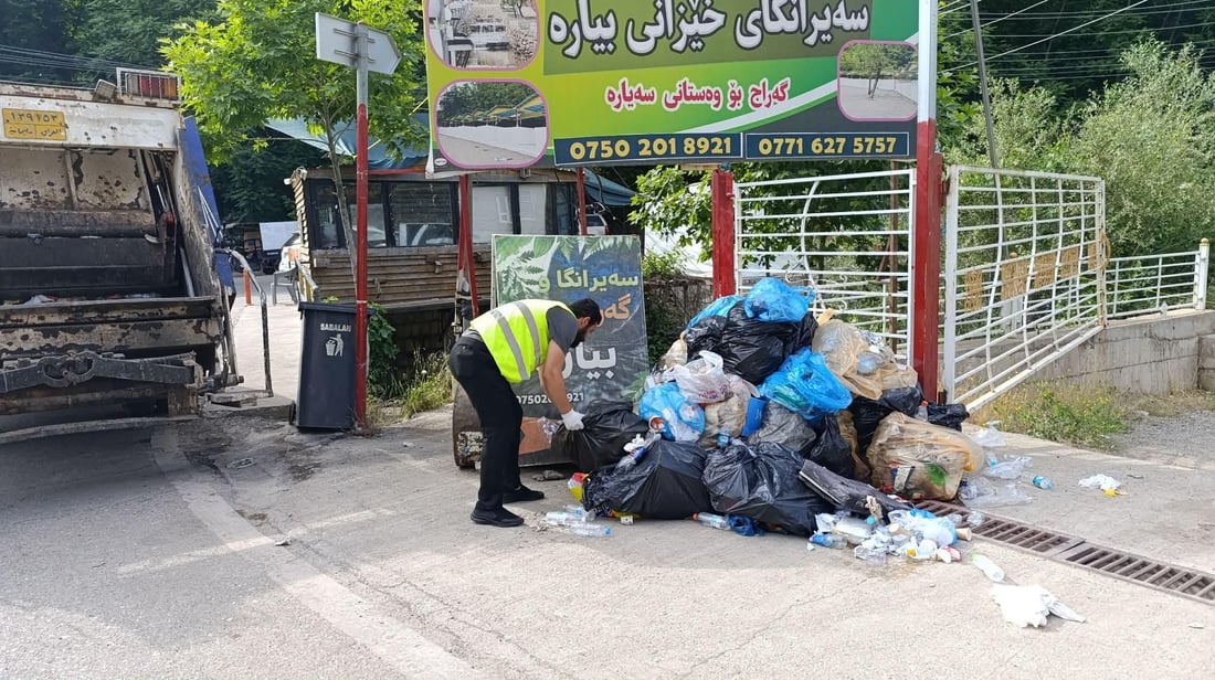 لە جەژندا؛ 220 تۆن پاشماوەی گەشتیاران لە سنوری هەڵەبجە کۆکرایەوە