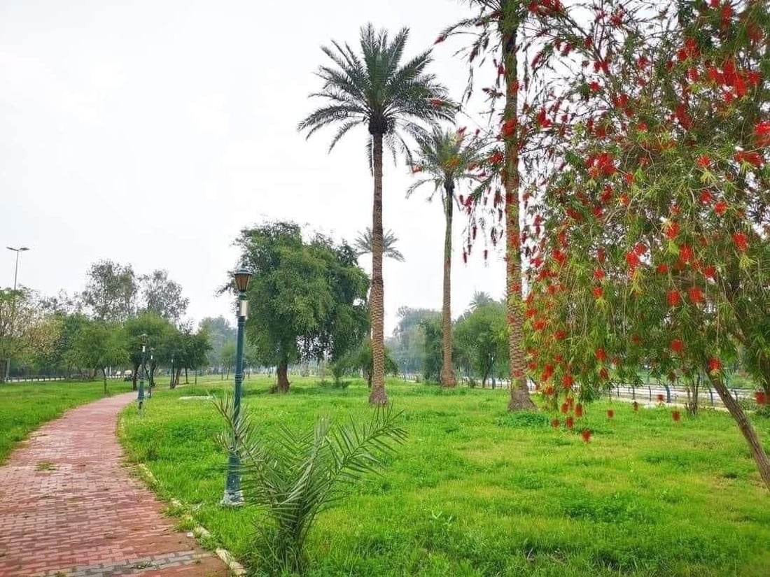 صور جديدة من متنزه صدر القناة في بغداد.. نسبة الإنجاز 80% والبلدية تعد بالمزيد