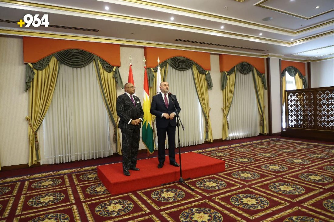 قنصل أمريكا يودع أربيل: أوصيكم بوحدة الكلمة بين الأحزاب وأنا صديق أبدي