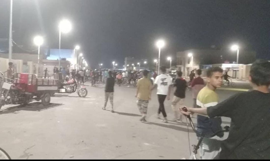 صور: تفحيط الدراجات يربك شوارع الزبير بعد الإفطار والشرطة تتدخل
