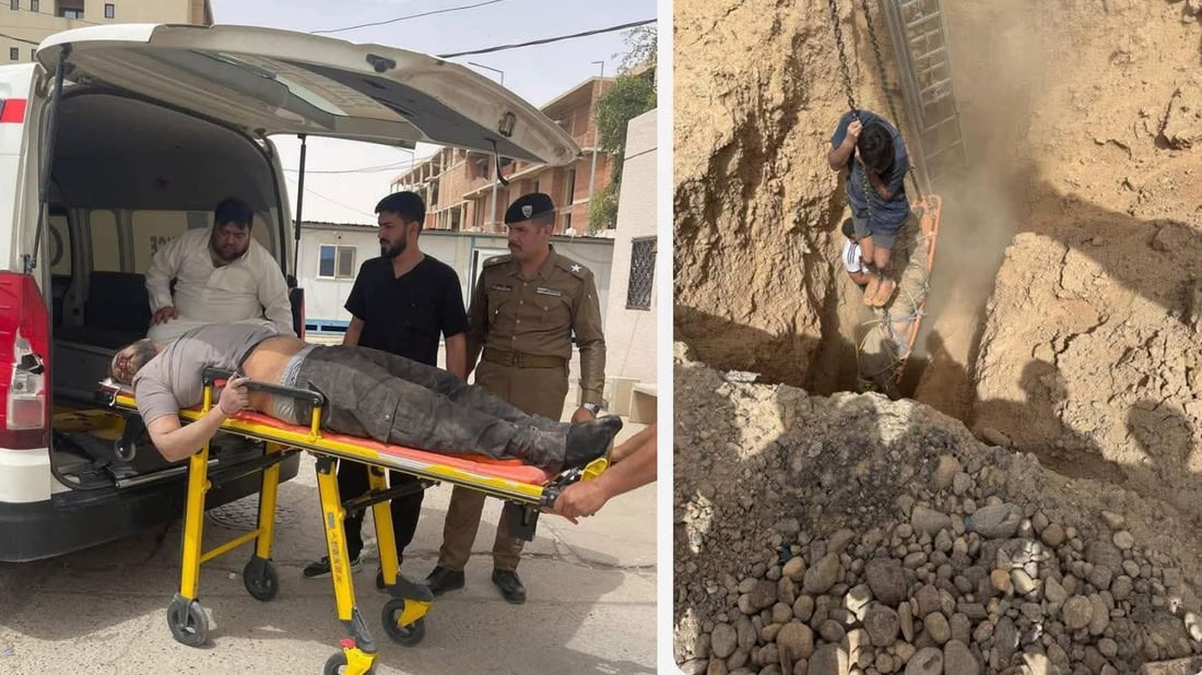 شۆفێرێکی دلیڤەری کەوتەناو چاڵێکەوە و گیانی لەدەستدا