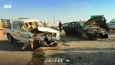 لە رووداوێکی هاتوچۆدا چوار کەس بریندار بوون