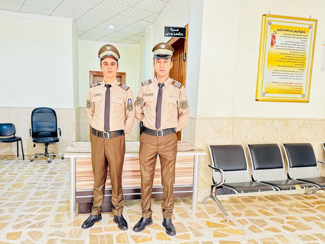 جلوبه‌رگى پۆلیسی دادگاكانى هه‌رێم گۆڕدرا