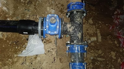 درێژکردنەوە و دانان و گۆڕینی تۆڕی ئاوی گەڕەكی مەنتكاوە تەواو بوو