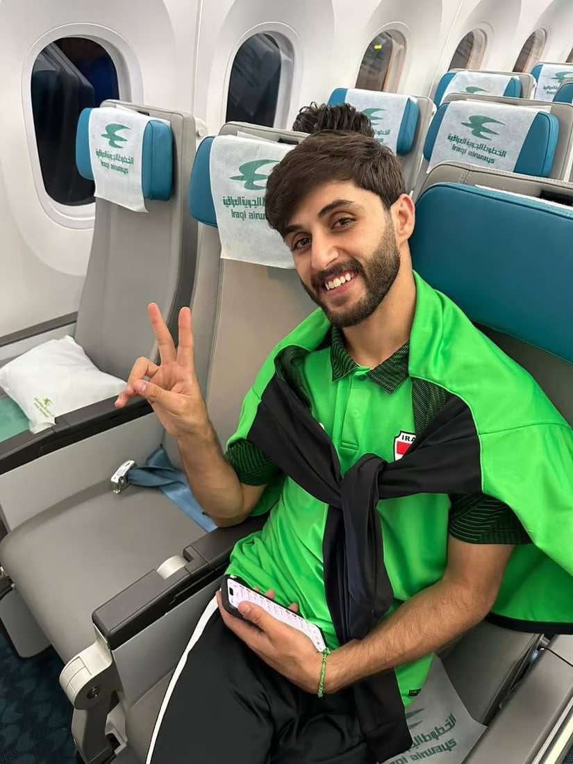 Iraqi men’s national football team returns to Baghdad after victory against Vietnam