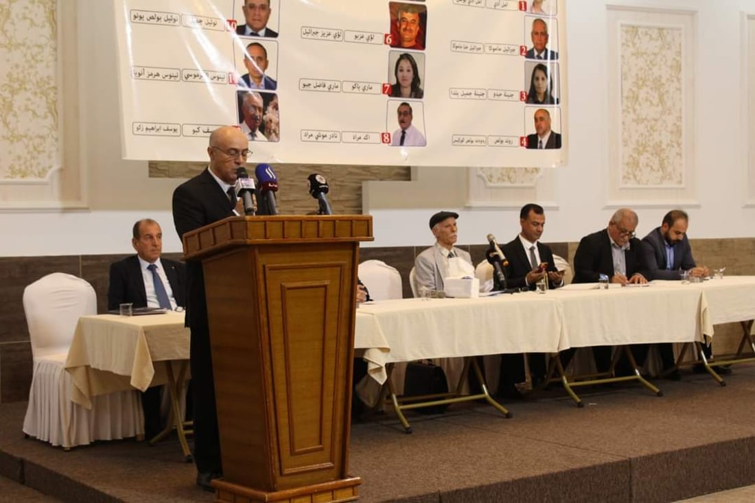 نينوى.. روند بولص رئيساً لاتحاد الأدباء والكتاب السريان (صور)