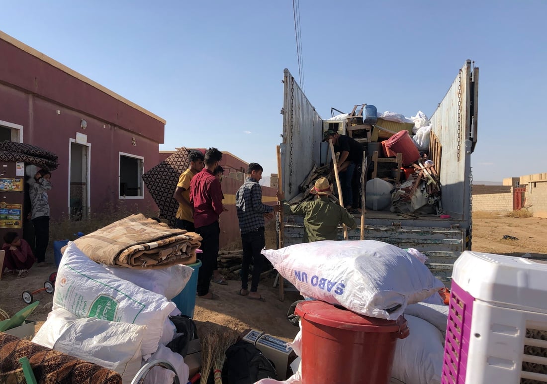 صور: عودة 450 سنجارياً إلى دياره بعد محنة الـ 8 سنوات.. الجيش يعد بكل التسهيلات