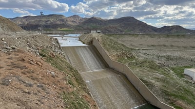 بەنداوی سماقوڵی تێرئاو بوو و سەرڕێژی کرد