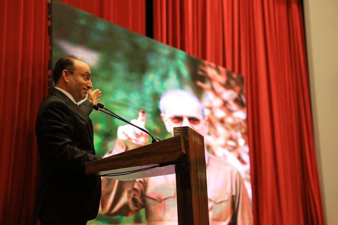 Kurdish leaders honor late Kirkuk governor Najmadin Karim in Erbil memorial