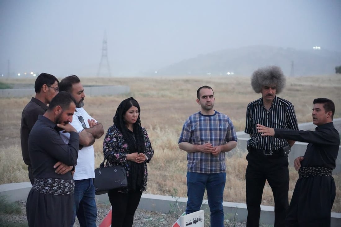 تیمێكی سینه‌ماكارانى ئێران له‌ چه‌مچه‌ماڵ بۆ دروستكردنى فیلمێك له‌سه‌ر ئه‌نفال