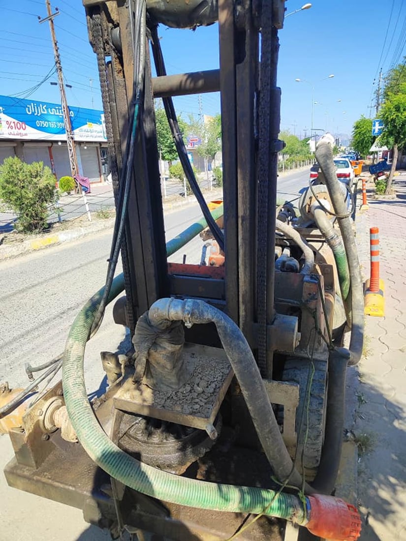 صور: شرطة غابات السليمانية تعتقل المزيد من حفّاري الآبار غير القانونية