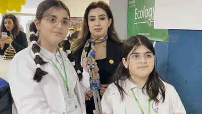 دوو منداڵ گۆچانێکی هەستیار بۆ نابینایان دروست ده‌كه‌ن