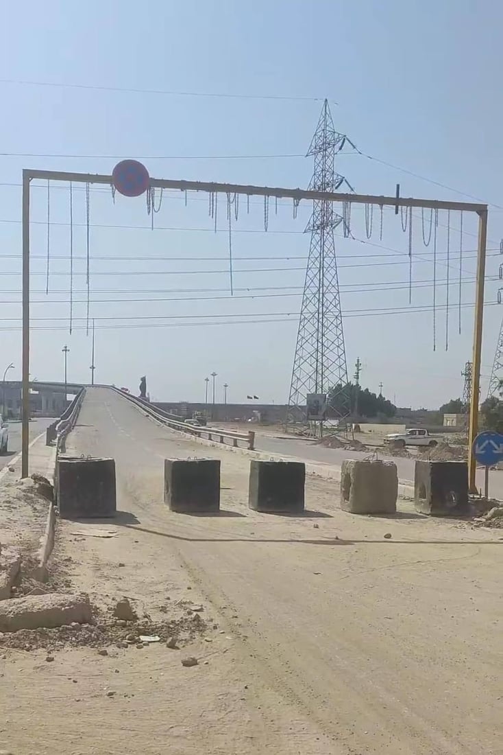 “على مسؤولية البلدية”.. افتتاح حذر وجزئي لمجسر المتنبي في الكوت