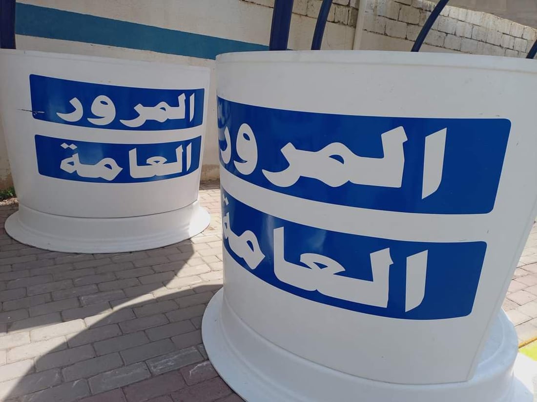 چەتری پاراستن لە تیشیکی خۆر بۆ کارمەندانی هاتوچۆی خورماتوو دابینکرا