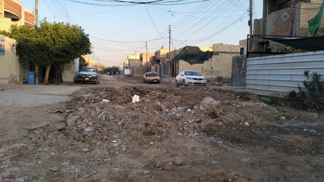 صور: هذه المنطقة البغدادية خارج الحياة منذ 20 سنة.. مختار الولداية يتحدث لفريق 964