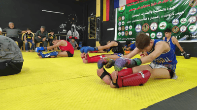 Iraq’s Muay Thai team trains in Kalar ahead of international competitions