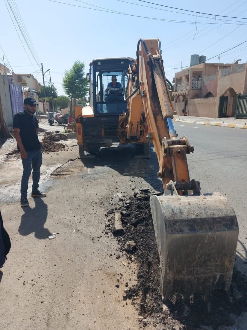 هەڵمەتی بڕینی بۆری ئاوی زیادەڕۆ لەدوزخوماتوو دەستیپێکرد