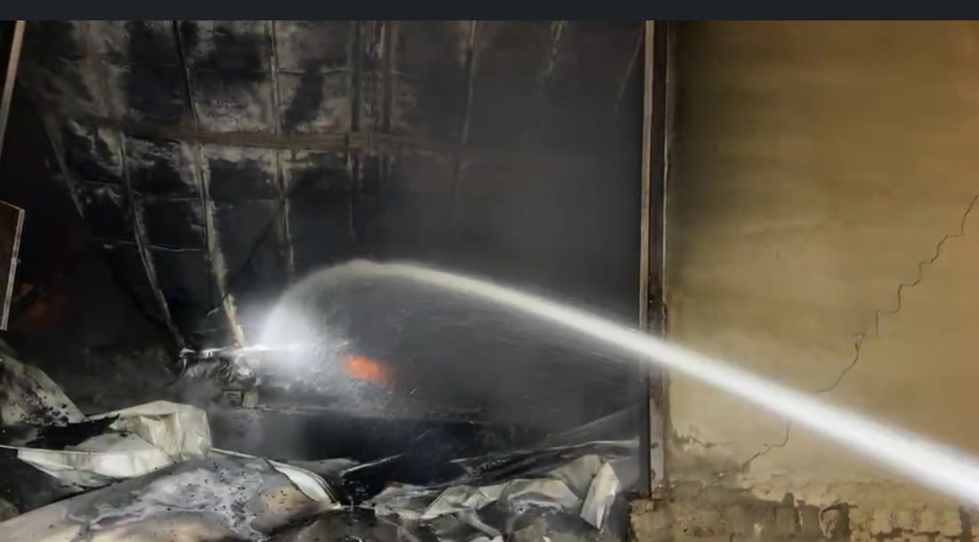 سۆراغ: هێشتا هۆكاری سووتانی کۆگاکانی دەرمان لە رێگەی گوێڕ دیار نییە