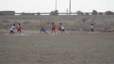 دوري كرة القدم الشاطئية.. فريق بابل يتغلب على “الغاضرية” بـ 10 أهداف