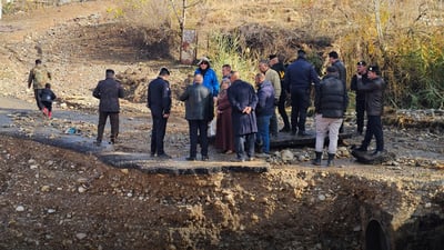 رێگای گوندەکانی قەرەهەنجیر چاک دەکرێنەوە