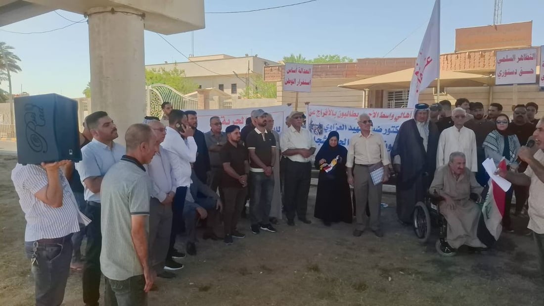 مطالبات بالإفراج عن الأستاذ الذي دعا للثورة وقلب نظام الحكم في العراق
