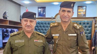 الداخلية تكلف العميد علي الحسناوي بقيادة شرطة بابل خلفاً للواء خالد الشمري