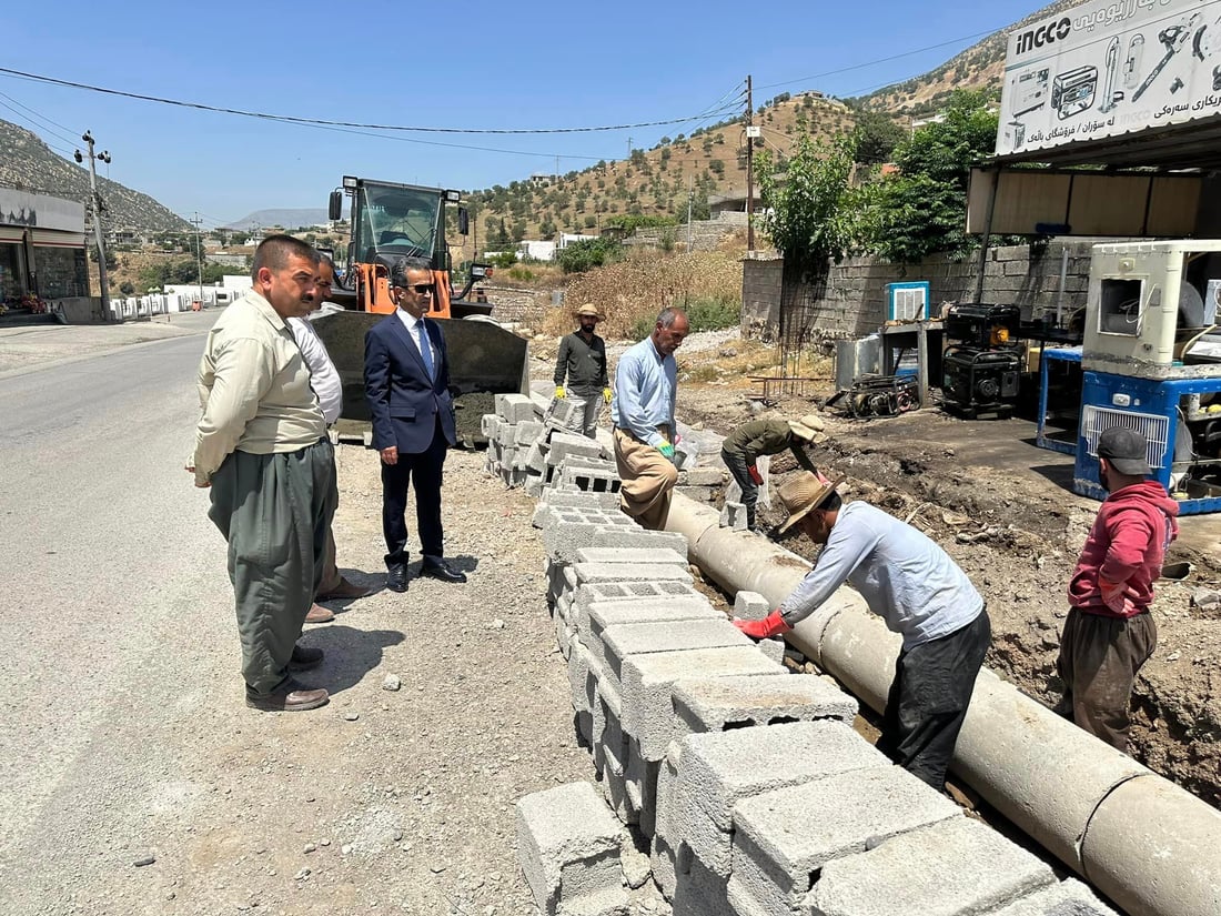 دوو پڕۆژه‌ى جياواز له گوندى به‌رزێوه جێبه‌جێ ده‌كرێن