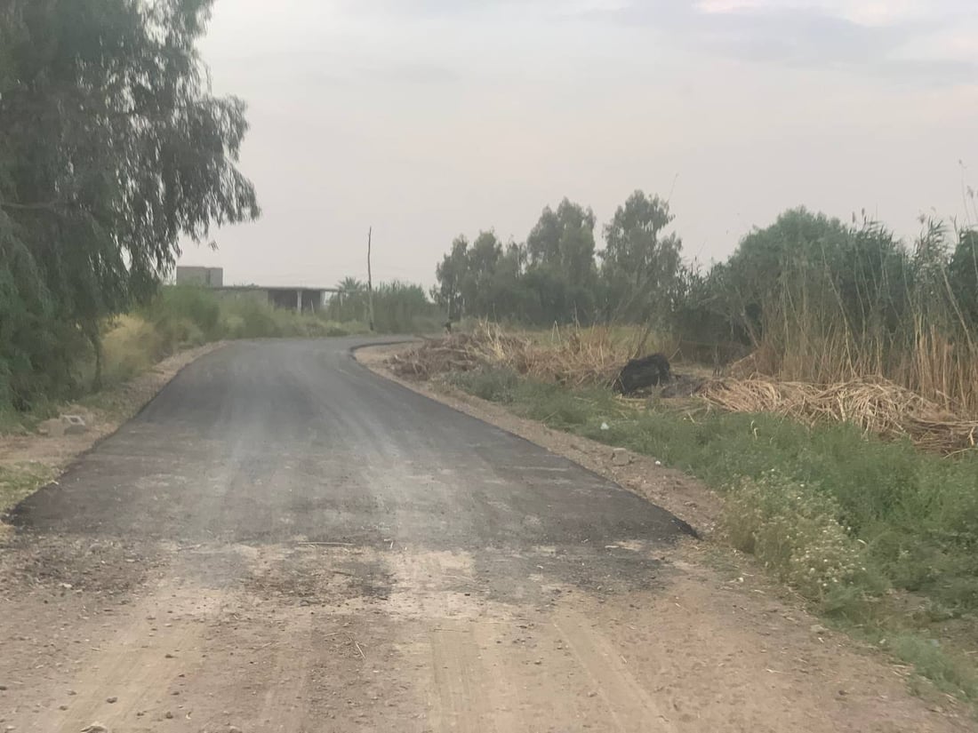 صور: سنوات العزلة انتهت في “جيب دفار”.. التبليط الآن والماء والخدمات قريباً