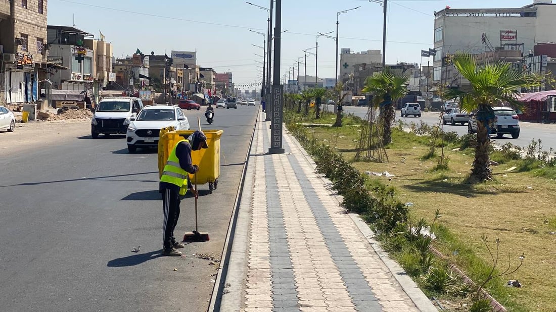 صور: البصرة تجلي شوارع مركز المدينة وتودع عاشوراء