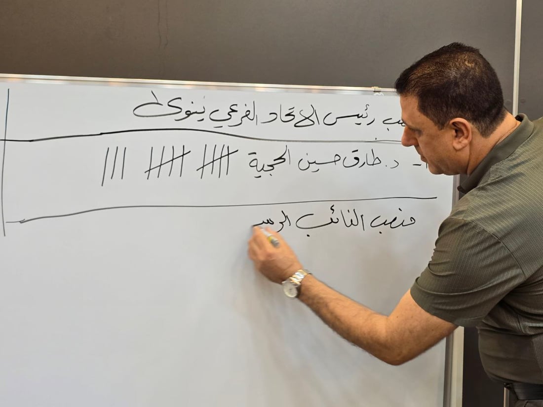 أبو ذنون لشبكة 964: سعيد بعودة أندية المدن المحررة إلى المنافسة (صور)