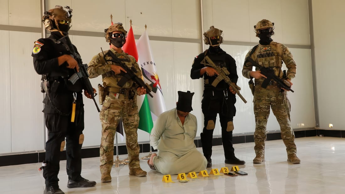 دژەتیرۆر: تیرۆرستێکمان لە سنوری گەرمیان دەستگیر كرد