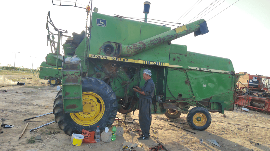 لە گەرمیان خاوەن دەڕاسەکان خۆیان بۆ دروێنە ئامادە دەکەن