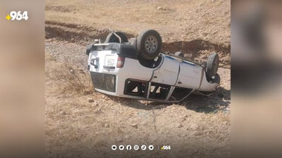 لە رووداوێکی هاتوچۆ کەسێک گیانی لەدەستدا و یەکێکی تریش بیندارە