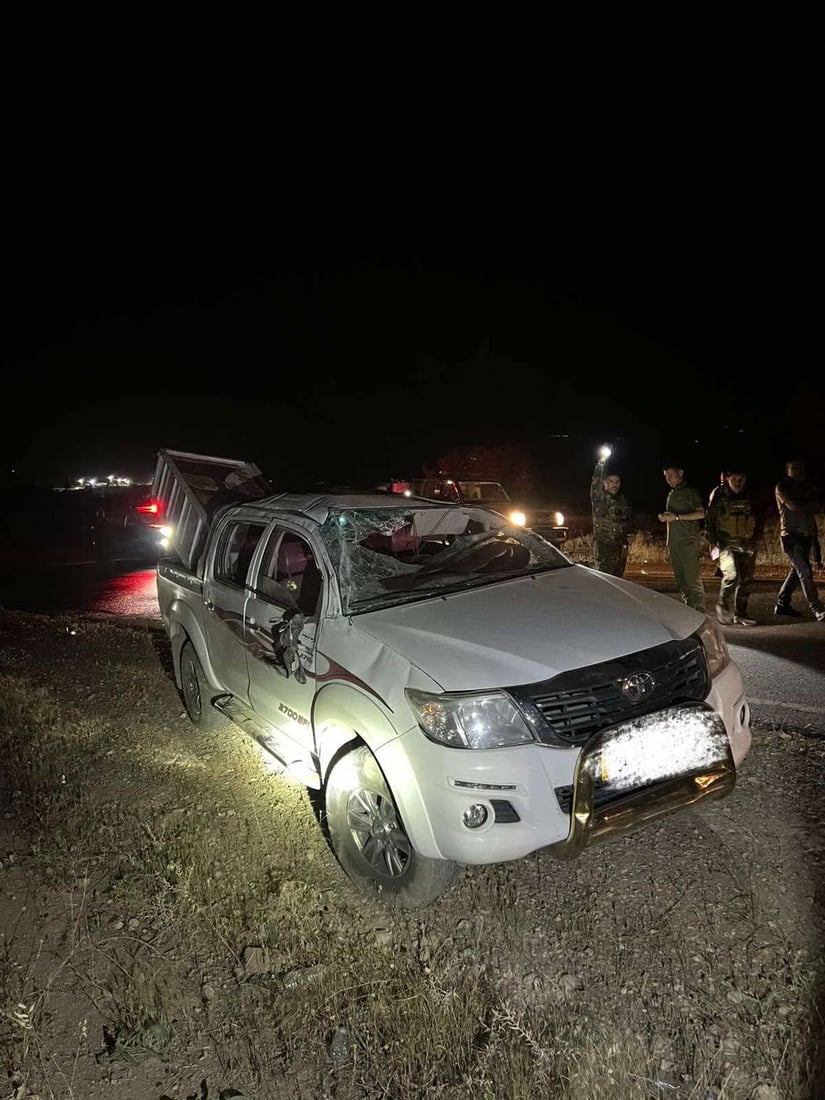 پیکابێک لە کۆنتڕۆڵ دەرچوو و گەنجێک گیانى لەدەست دا