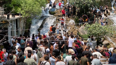 Hawraman tourist sites see strong turnout on second day of Eid