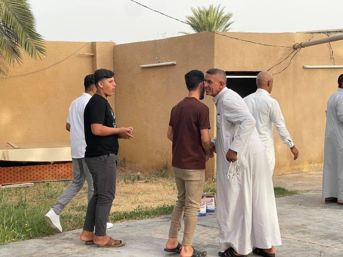 صلاة العيد في وجيهية ديالى بإمامة مالك العقابي: ابتعدوا عن النميمة وساعدوا الآخرين